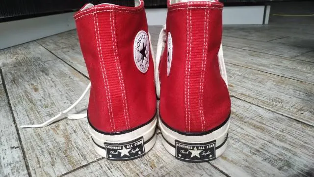 Chuck 70 Vintage Canvas High-Top Red Size 11