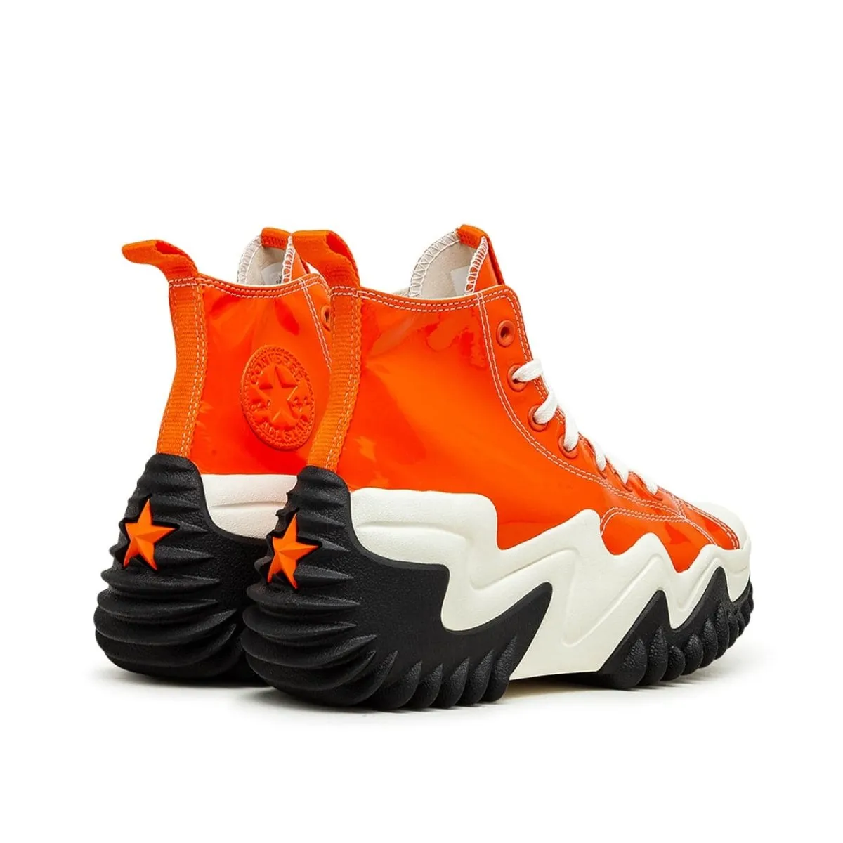 Converse Run Star Hi Motion (Bold Mandarin / Black / White)