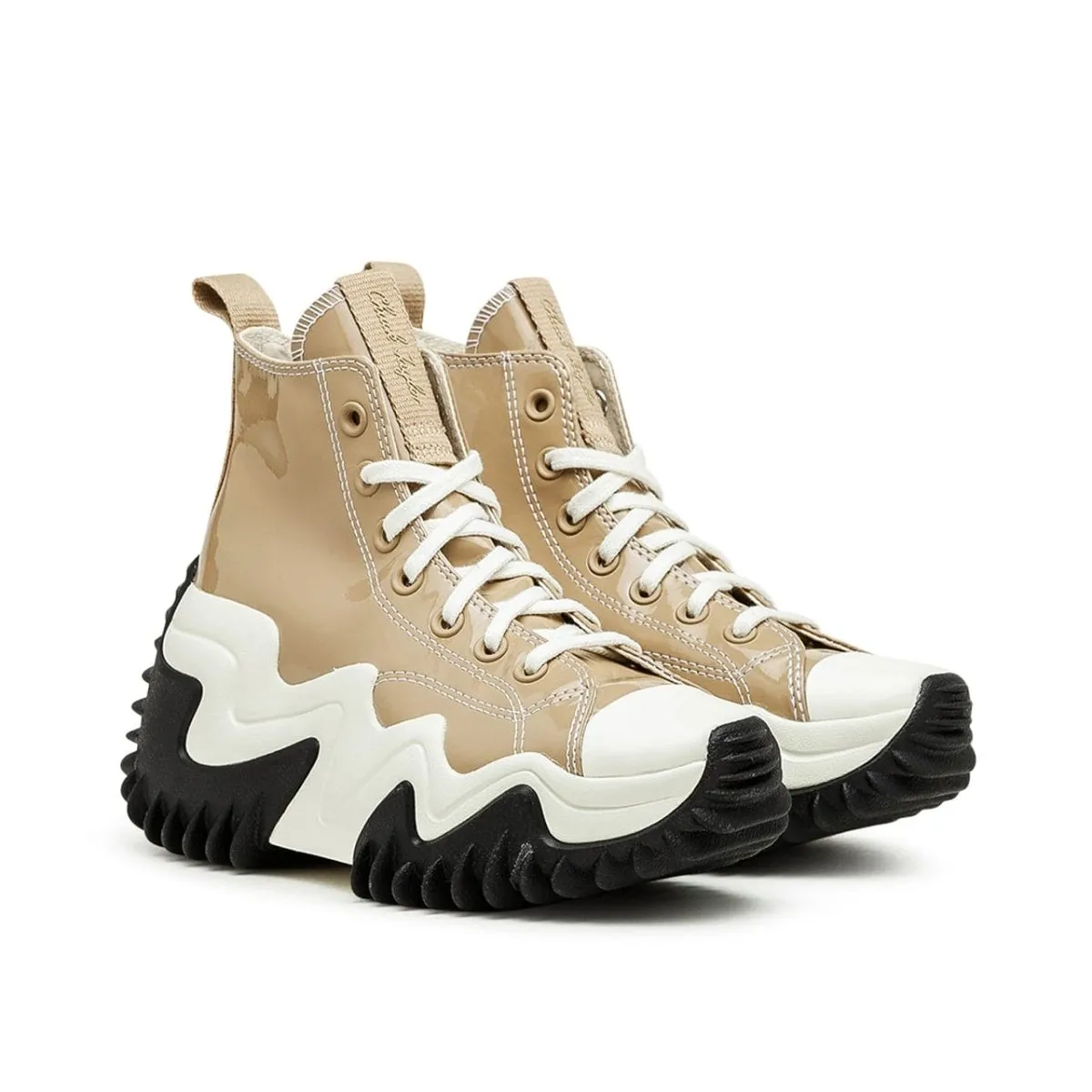 Converse Run Star Hi Motion (Khaki / Black / White) 