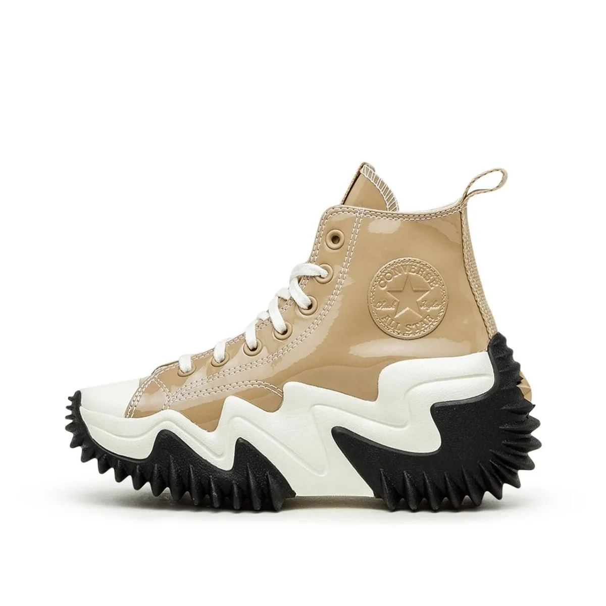 Converse Run Star Hi Motion (Khaki / Black / White) 