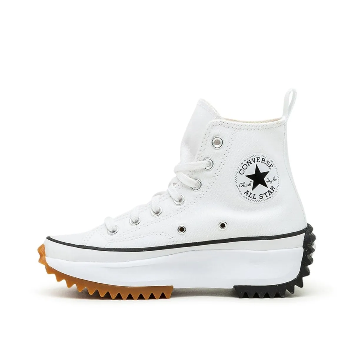 Converse Run Star Hike High (White / Black / Gum)