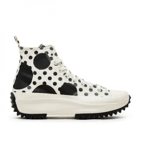 Converse Run Star Hike Platform Polka (White / Black)