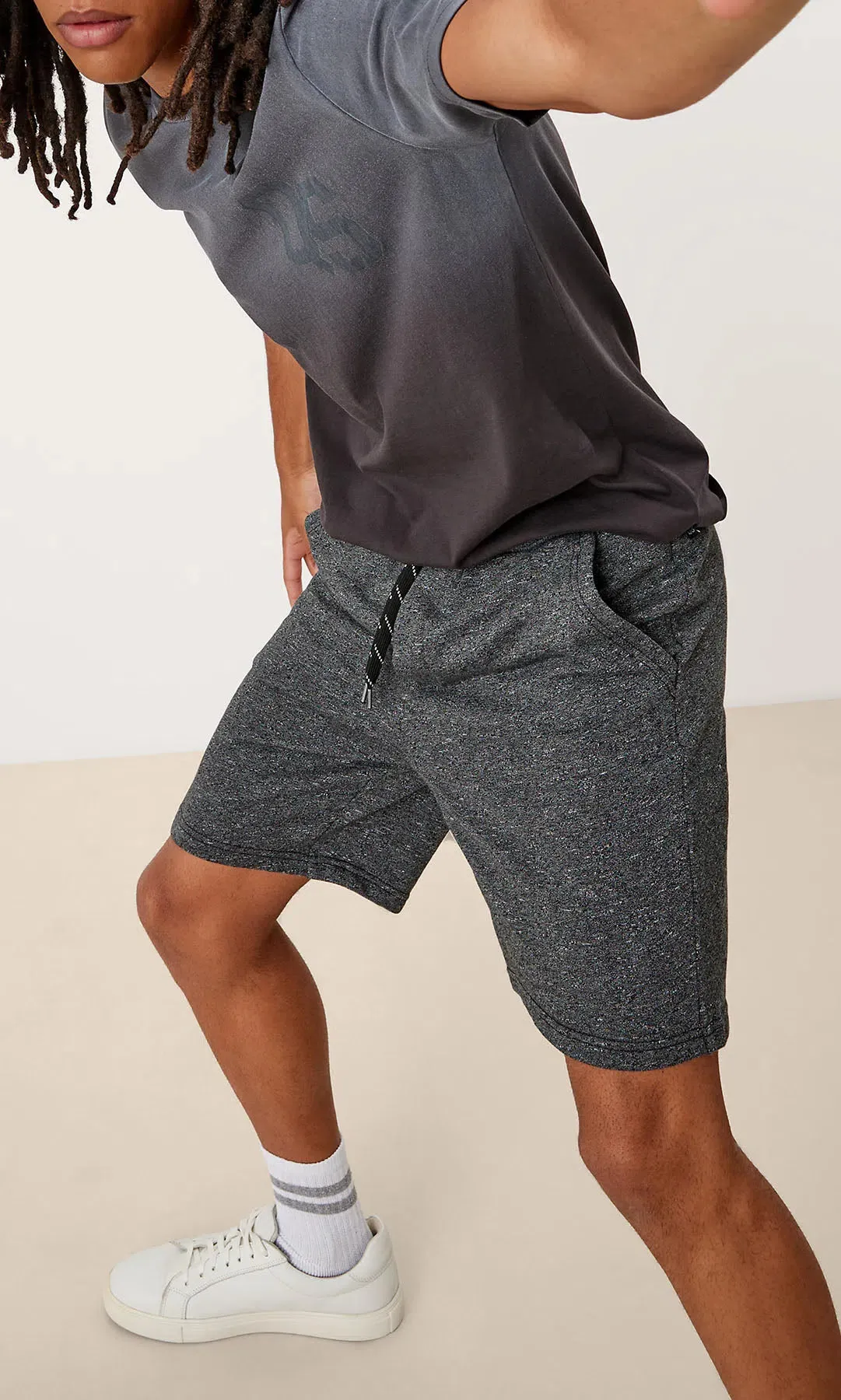 Cotton Jersey Sweat Shorts