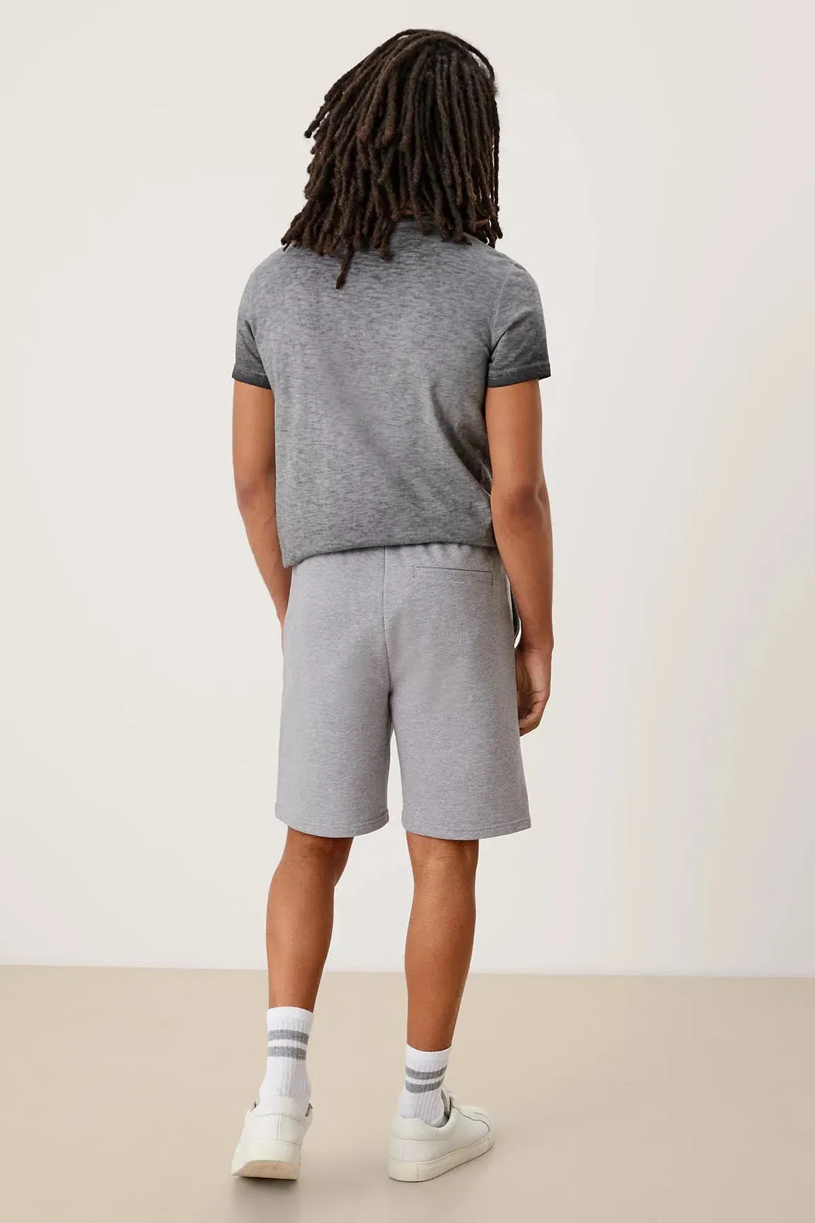 Cotton Jersey Sweat Shorts