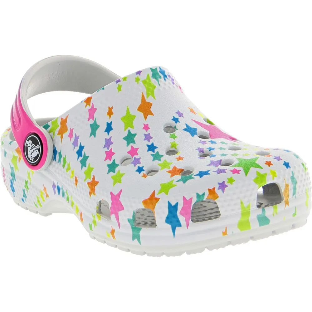 Crocs Classic Disco Dance Party Toddler Clog Sandals