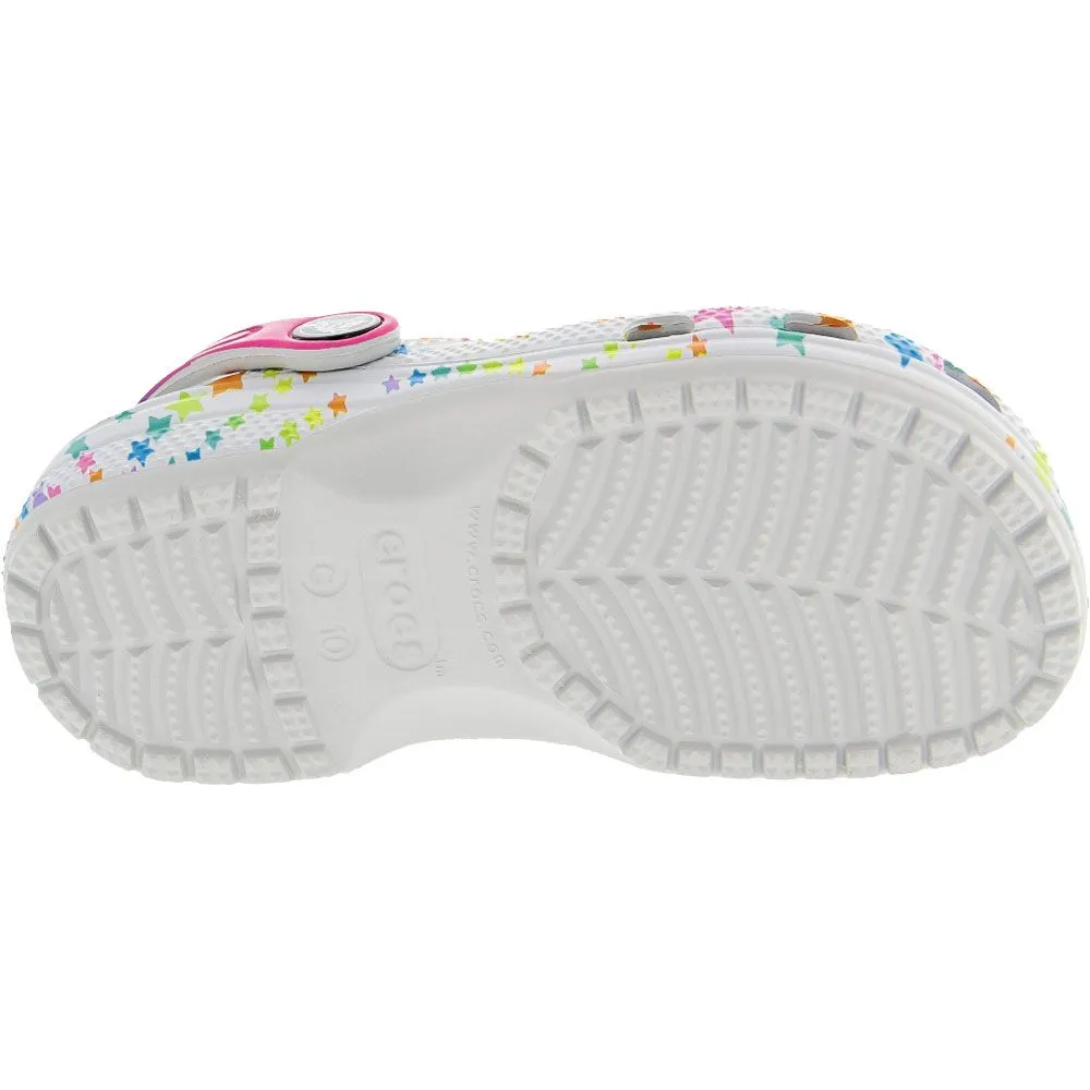 Crocs Classic Disco Dance Party Toddler Clog Sandals