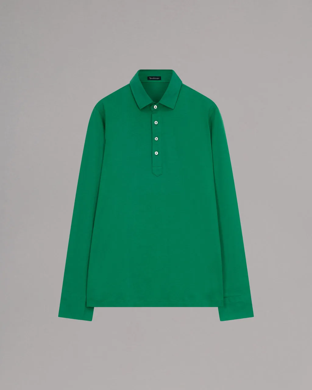 DANTENDORFER Cotton Long Sleeved Polo