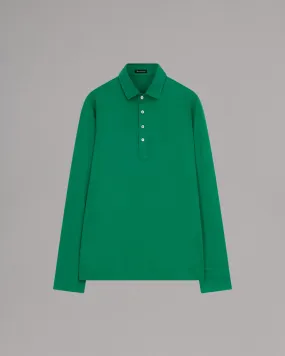 DANTENDORFER Cotton Long Sleeved Polo