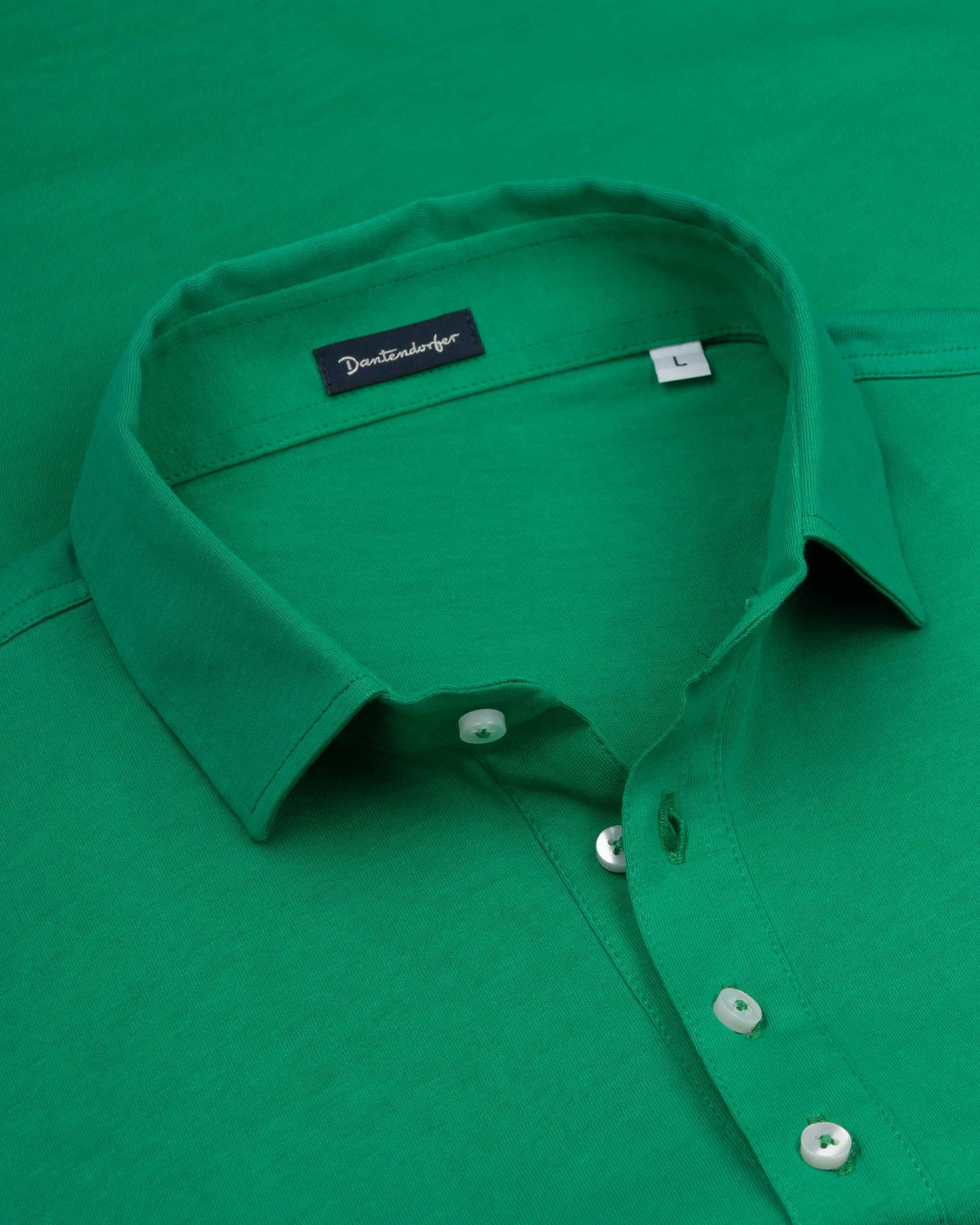 DANTENDORFER Cotton Long Sleeved Polo