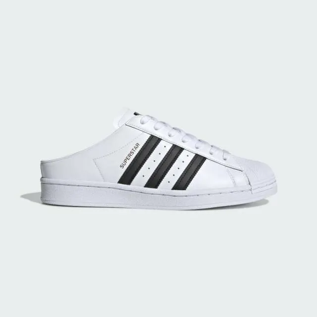 Ds adidas superstar mule cloud white/core black men's 9.5 fx0527 free shipping