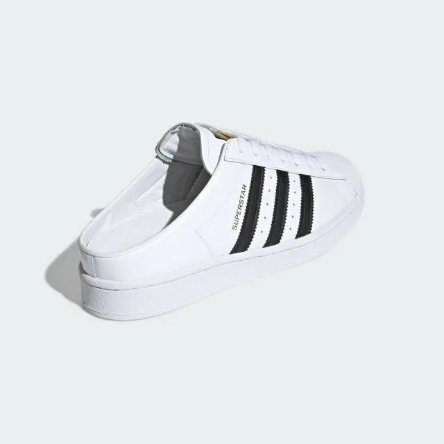 Ds adidas superstar mule cloud white/core black men's 9.5 fx0527 free shipping