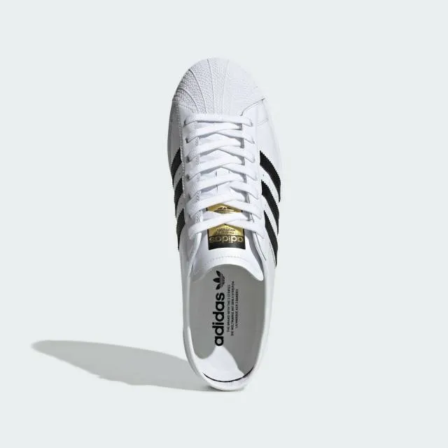 Ds adidas superstar mule cloud white/core black men's 9.5 fx0527 free shipping