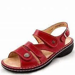 Finn Comfort Womens Gomera Sandals - Venezia Red