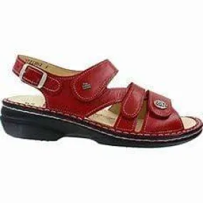 Finn Comfort Womens Gomera Sandals - Venezia Red