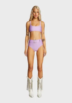 Girl Posse Bikini Set - Purple-