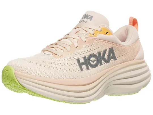 Hoka | Bondi 8 | Women's | Cream/Vanilla