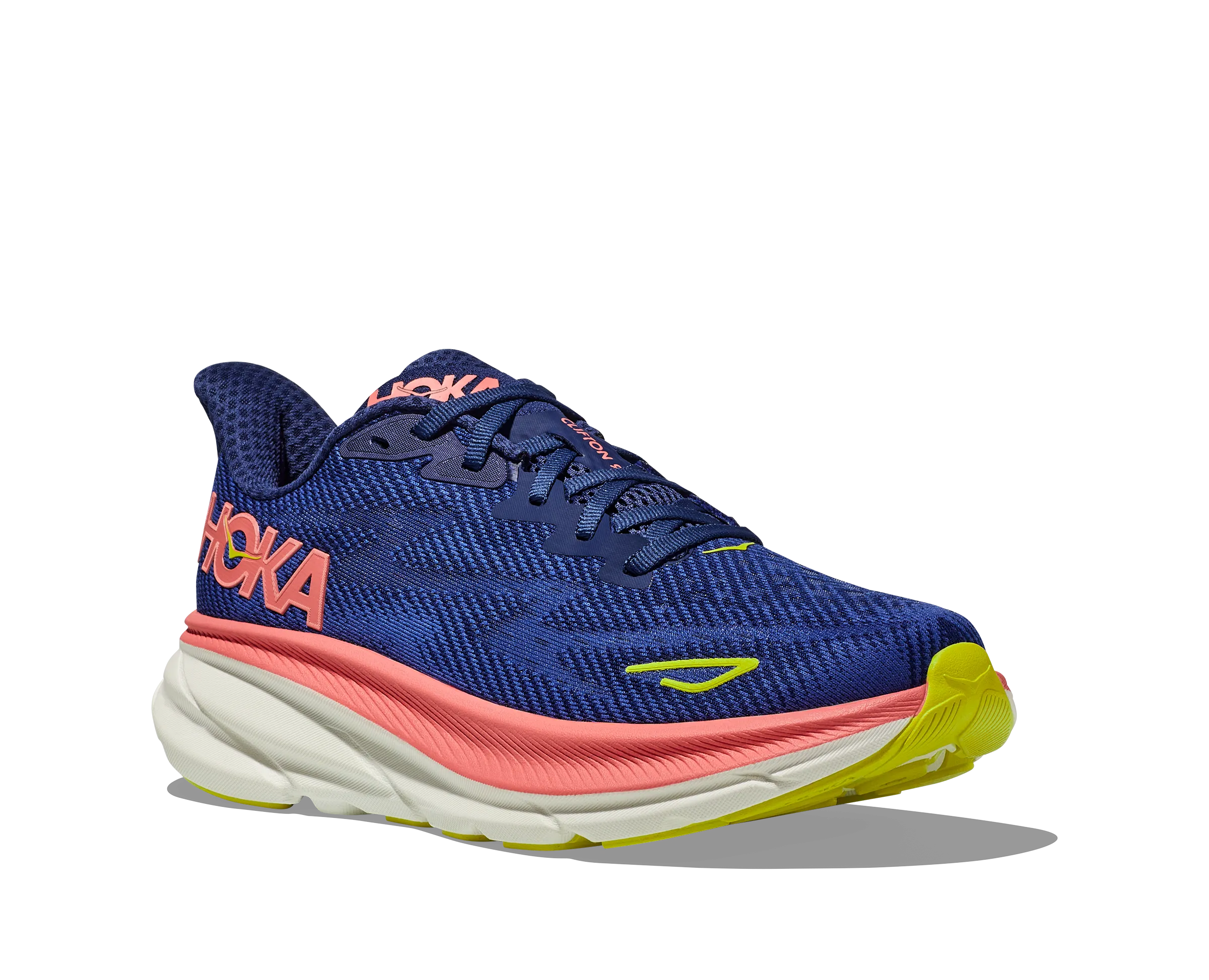 Hoka Clifton 9 Evening Sky Coral Women's