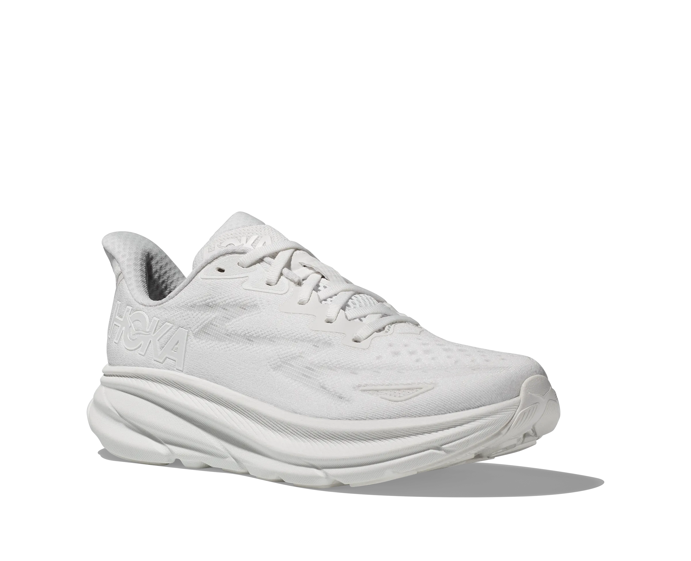 Hoka Clifton 9 White White Men's