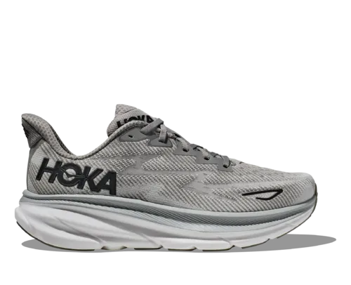 Hoka Clifton 9 WIDE Harbor Mist Black Men's