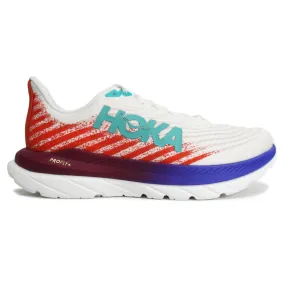 Hoka Mach 5 1127893-WFM Textile Mens Trainers -White Flame - UK 8.5