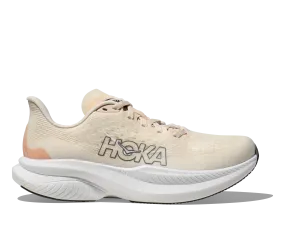 Hoka Mach 6 Eggnog Vanilla Wide Women's