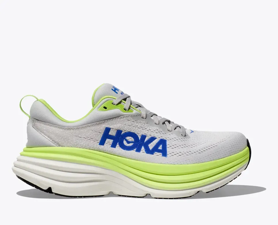 Hoka Men's Bondi 8 Stardust / Lettuce-