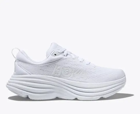 Hoka One One Womens Bondi 8 - White