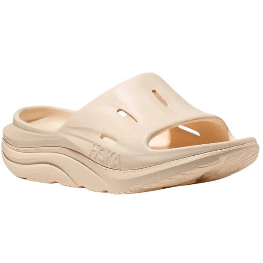 HOKA Ora Recovery Slide 3 Vanilla/ Vanilla (Women's)