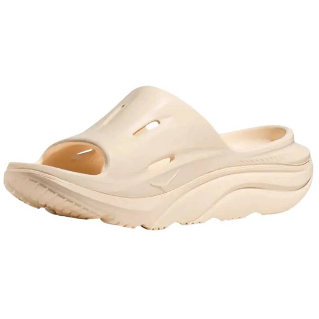 HOKA Ora Recovery Slide 3 Vanilla/ Vanilla (Women's)