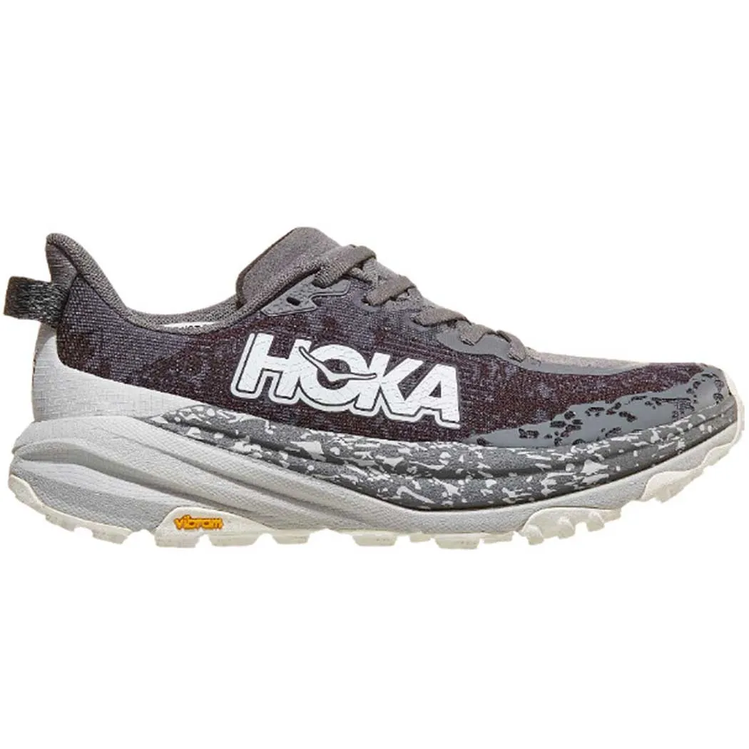 Hoka Speedgoat 6 Trail Runner Satellite Grey/ Stardust (Women's)