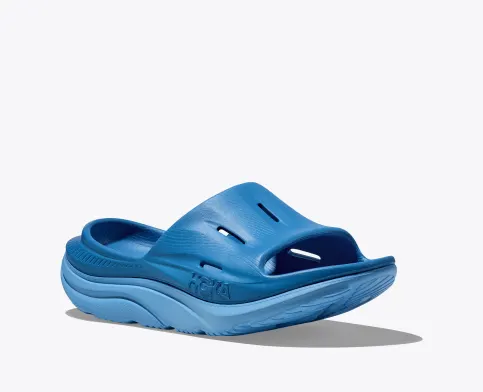 Hoka Women’s ORA Recovery Slides-Coastal Sky/All Aboard