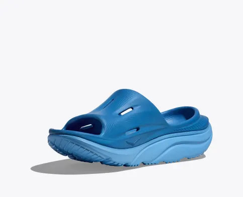 Hoka Women’s ORA Recovery Slides-Coastal Sky/All Aboard