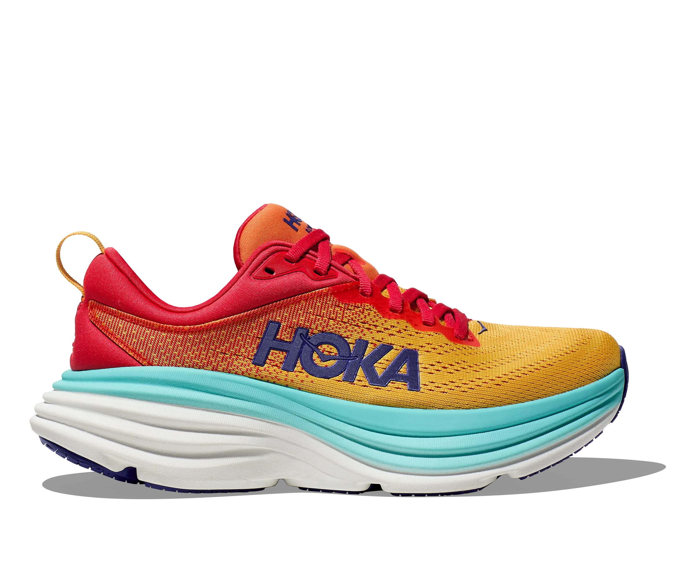 Hoka Women's Bondi 8 Cerise / Cloudless | Buy Hoka Women's Bondi 8 Cerise / Cloudless here | Outnorth