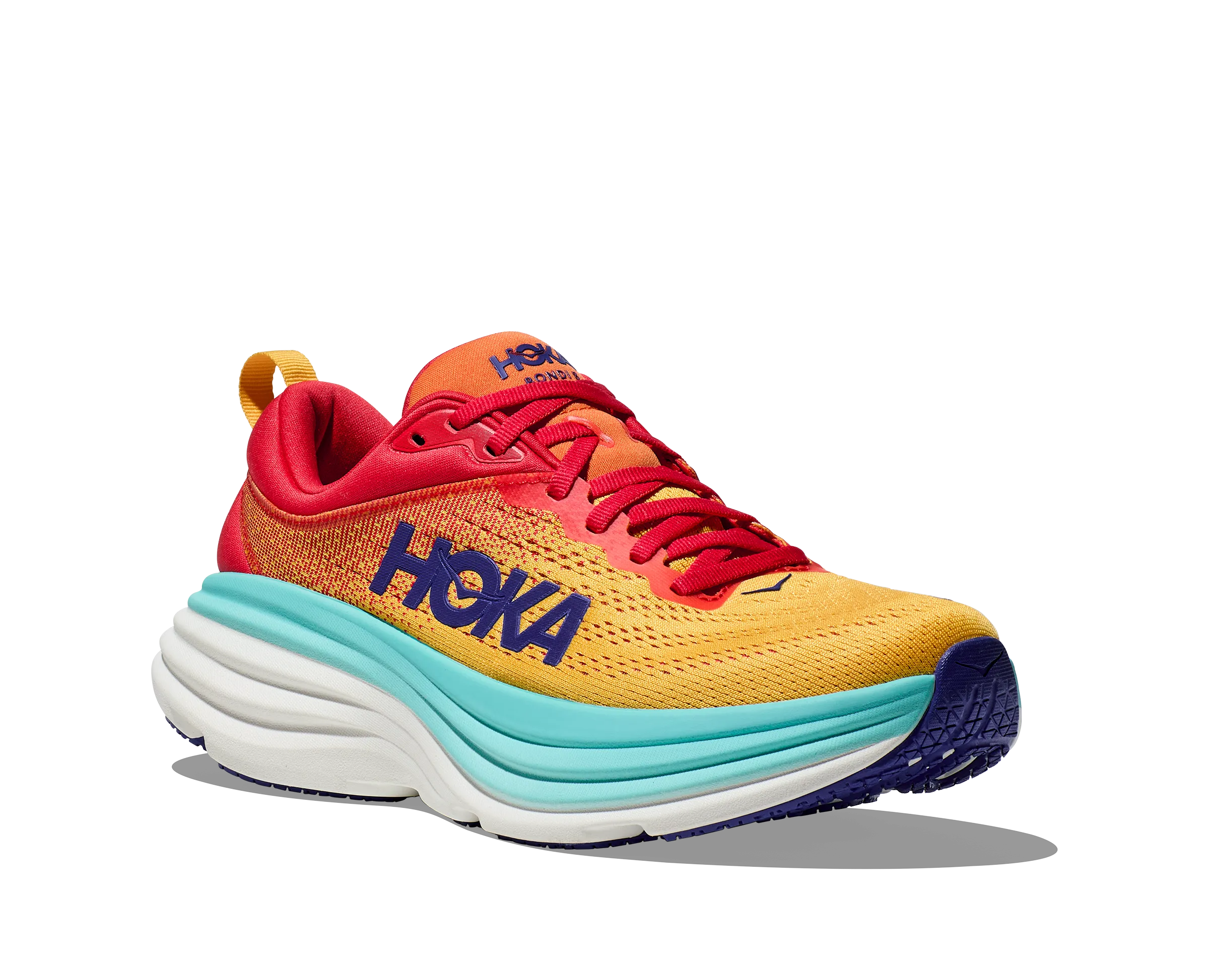 Hoka Women's Bondi 8 Cerise / Cloudless | Buy Hoka Women's Bondi 8 Cerise / Cloudless here | Outnorth