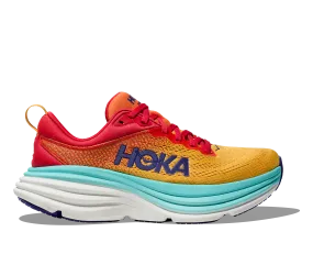 Hoka Women's Bondi 8 Cerise / Cloudless | Buy Hoka Women's Bondi 8 Cerise / Cloudless here | Outnorth