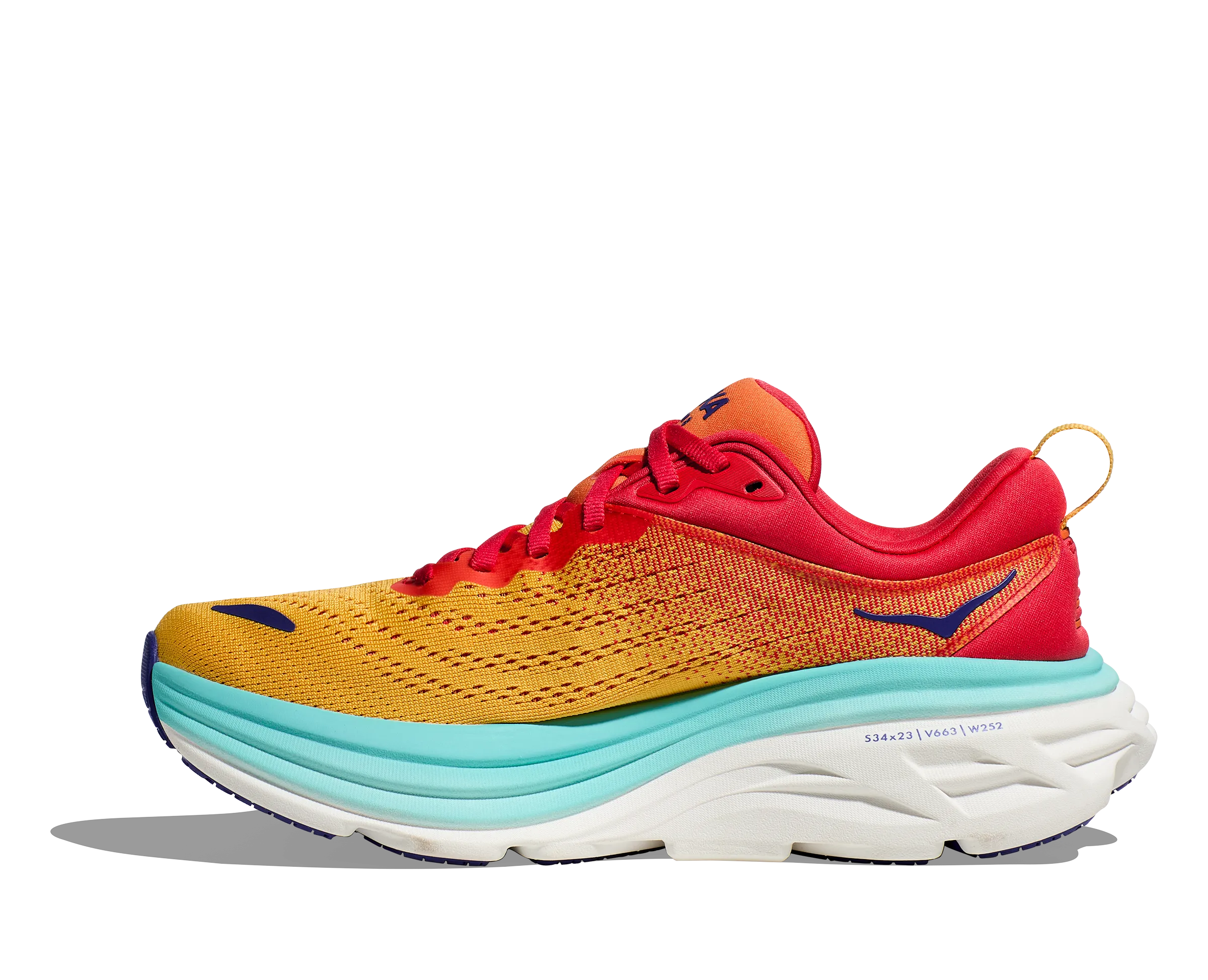 Hoka Women's Bondi 8 Cerise / Cloudless | Buy Hoka Women's Bondi 8 Cerise / Cloudless here | Outnorth