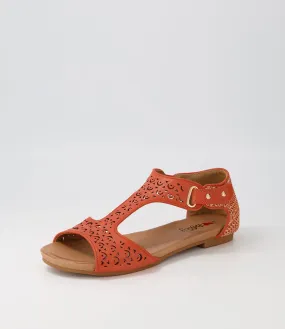 I LOVE BILLY Raff Orange Mix Sandals