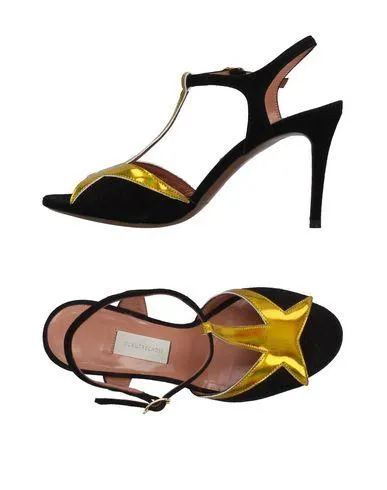 L' Autre Chose Women Sandals Yellow 3 UK