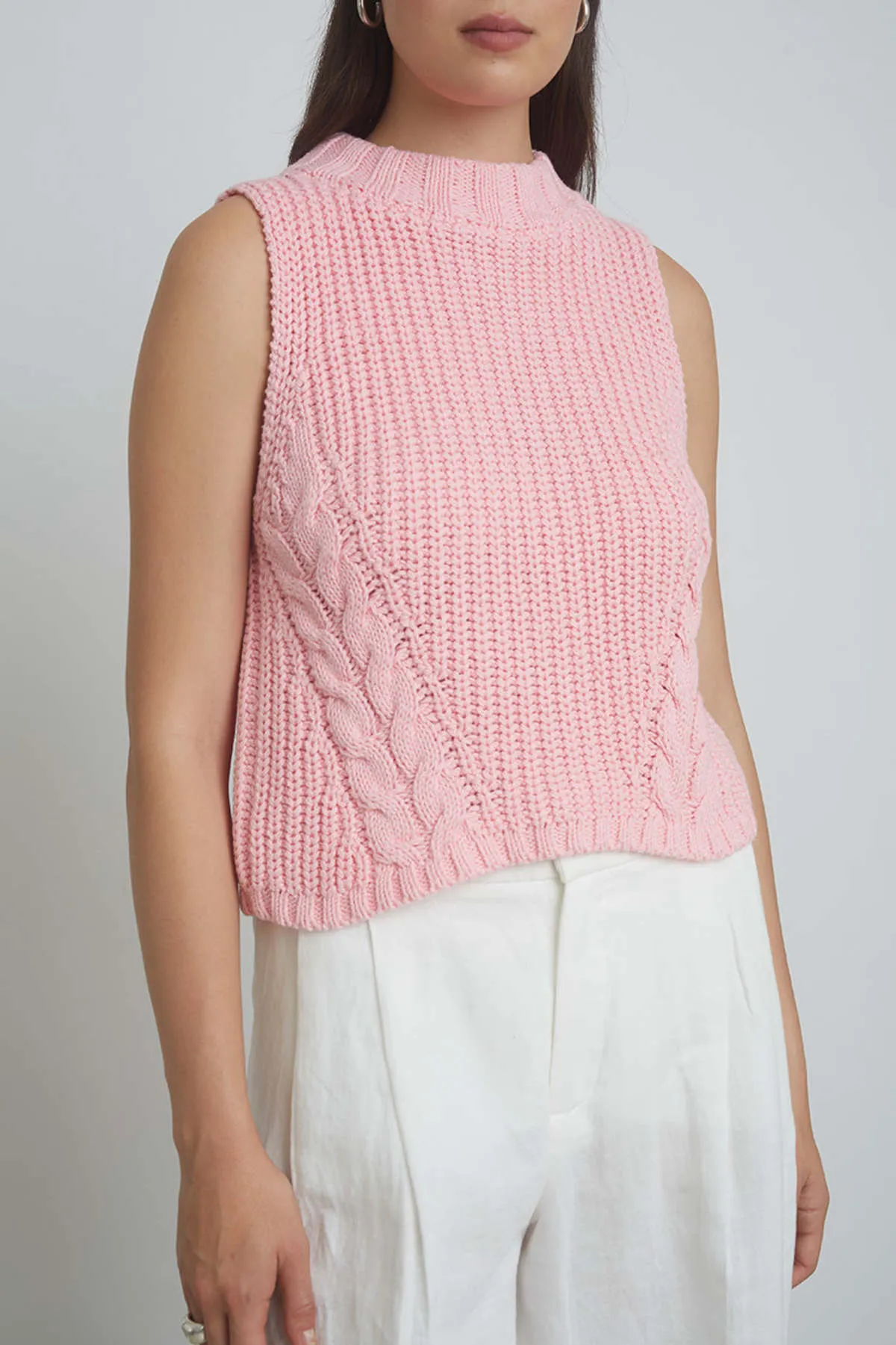 Lily Tank - Pastel Pink