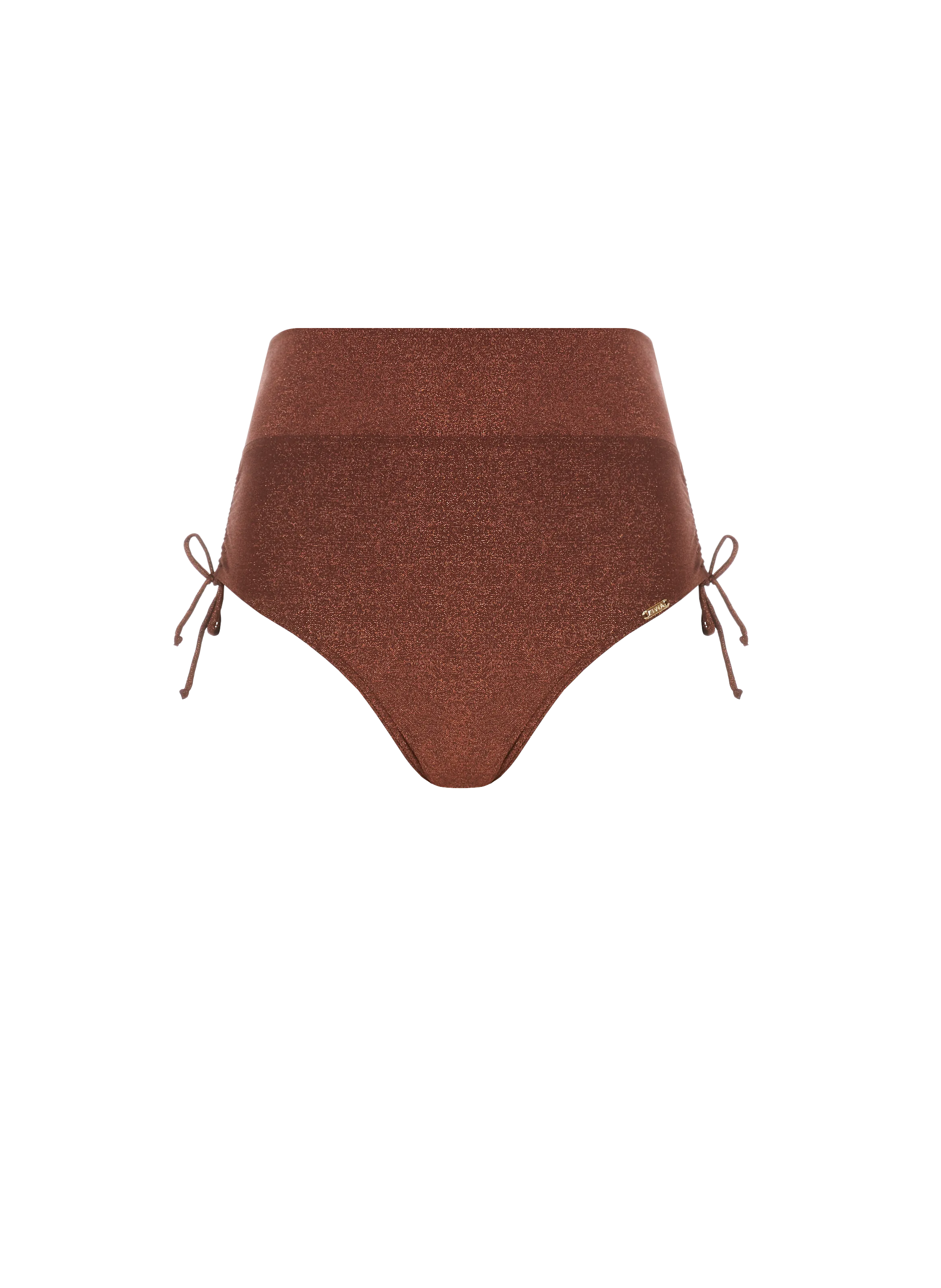 LIVIA  Printed bikini bottoms - Brown