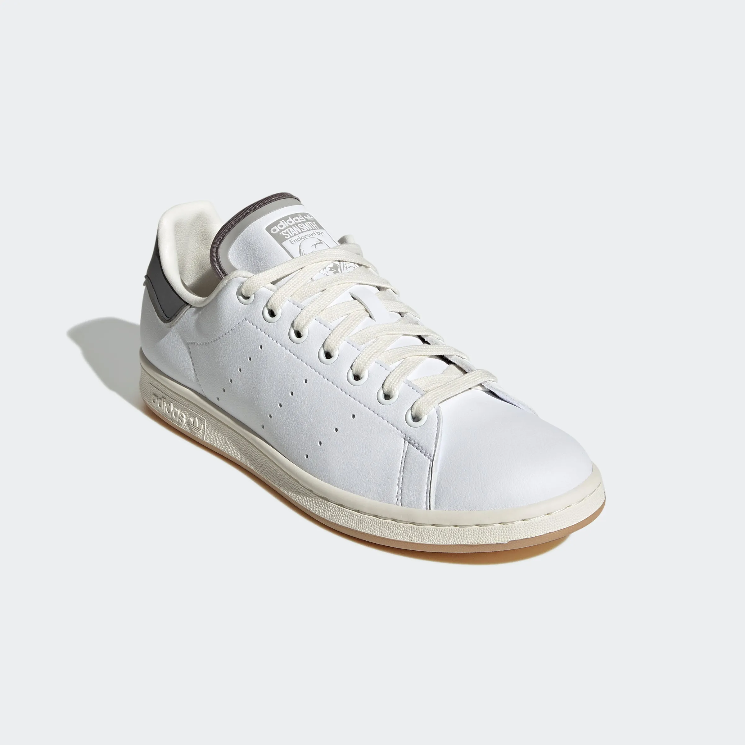 Men's adidas Originals Stan Smith Shoes White Grey