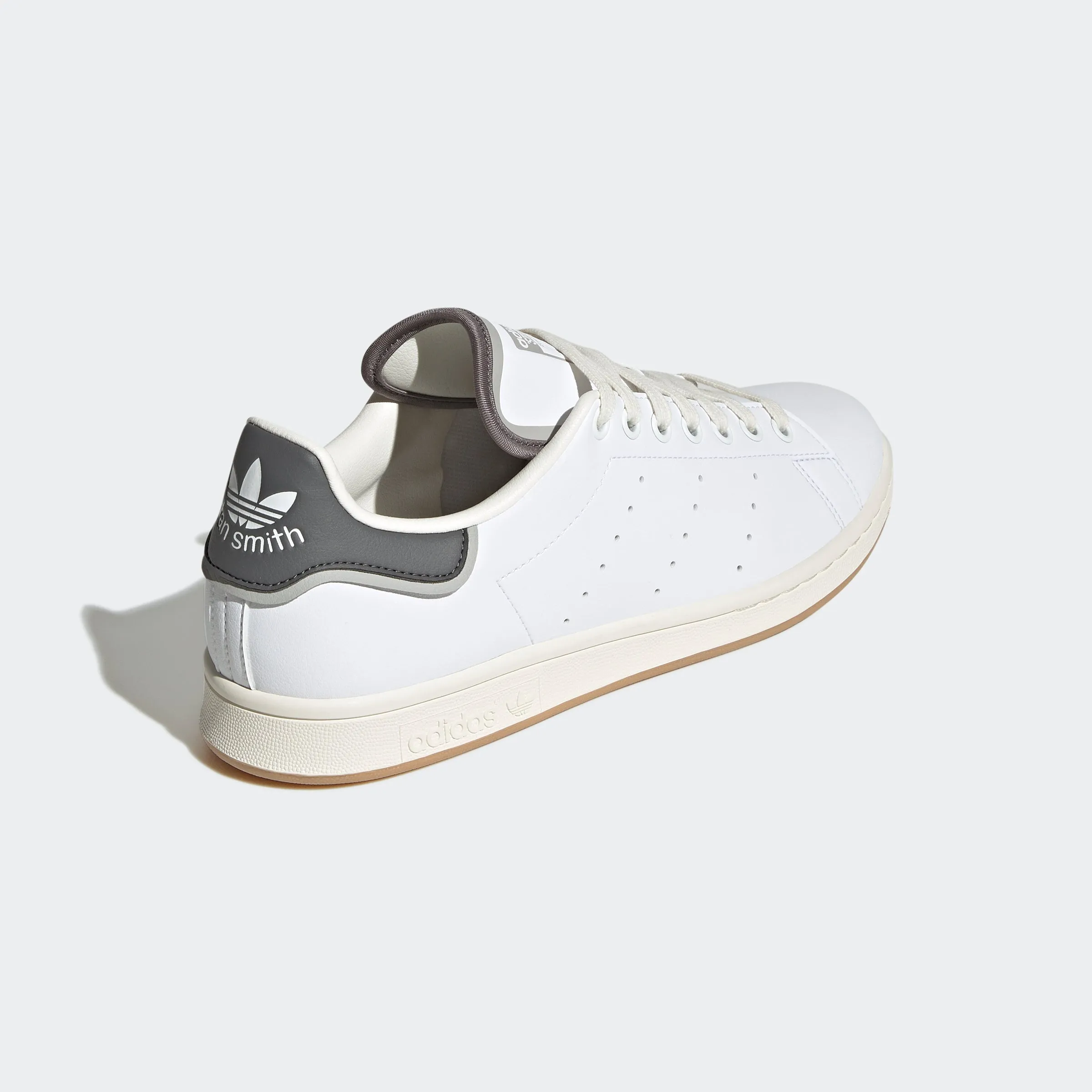 Men's adidas Originals Stan Smith Shoes White Grey