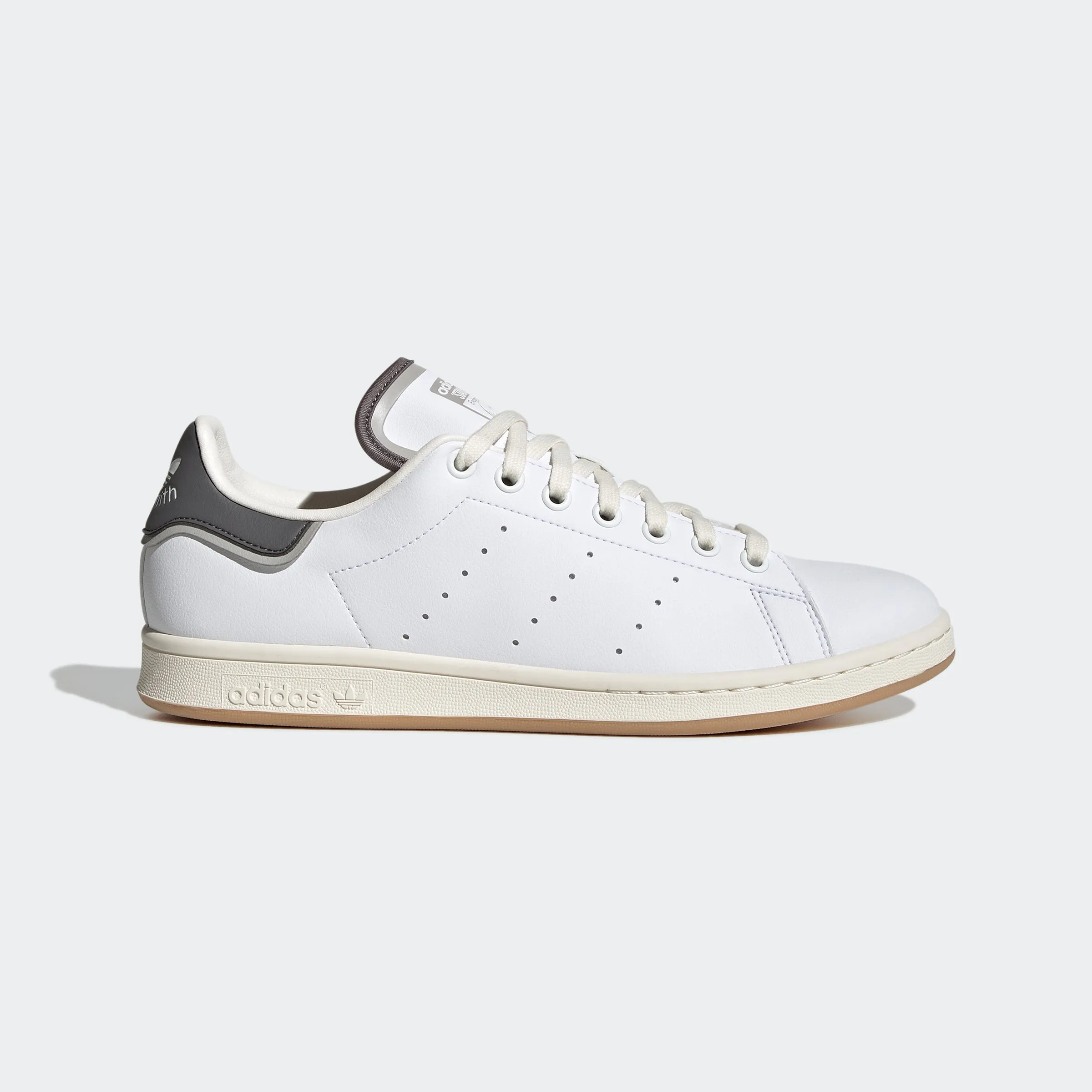 Men's adidas Originals Stan Smith Shoes White Grey