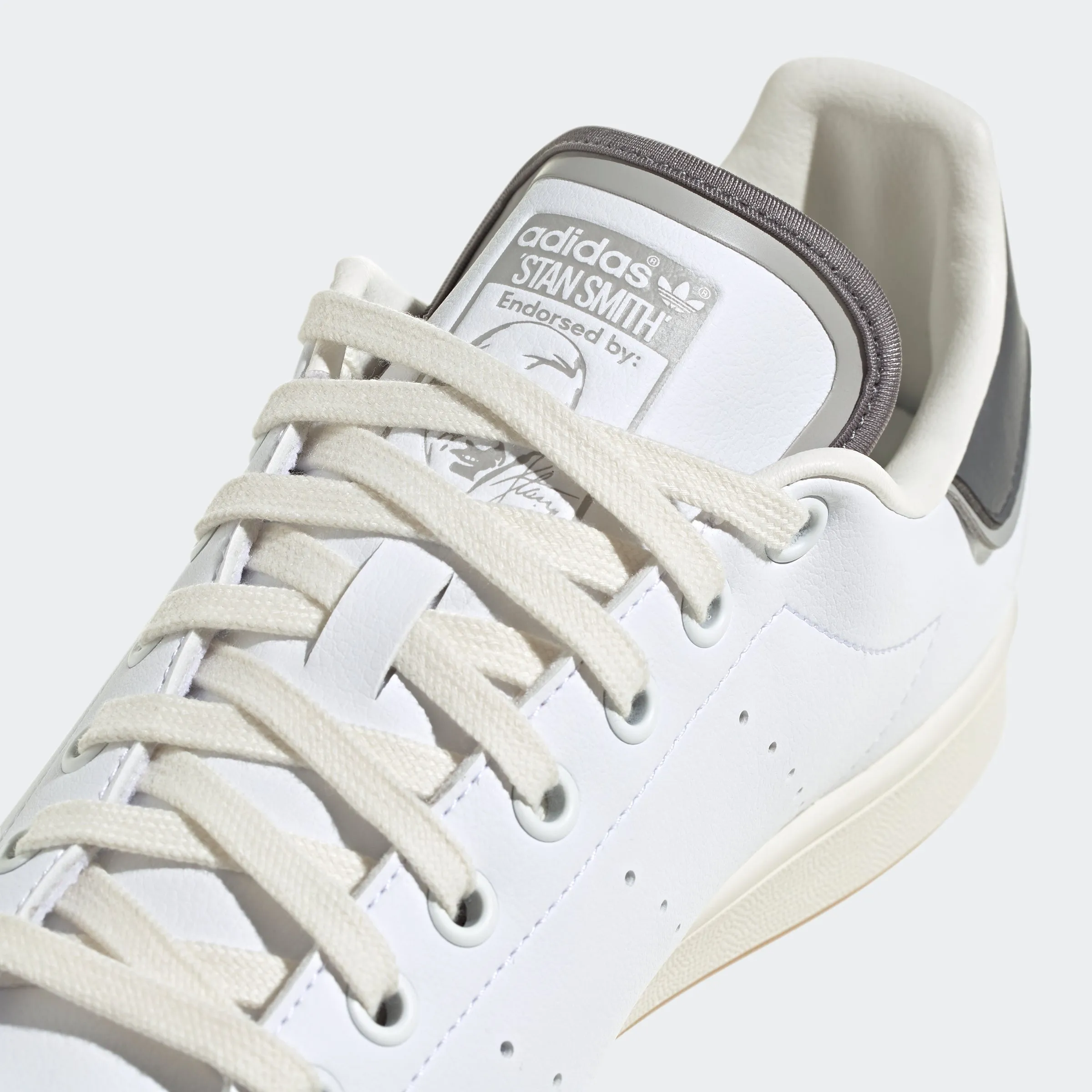 Men's adidas Originals Stan Smith Shoes White Grey