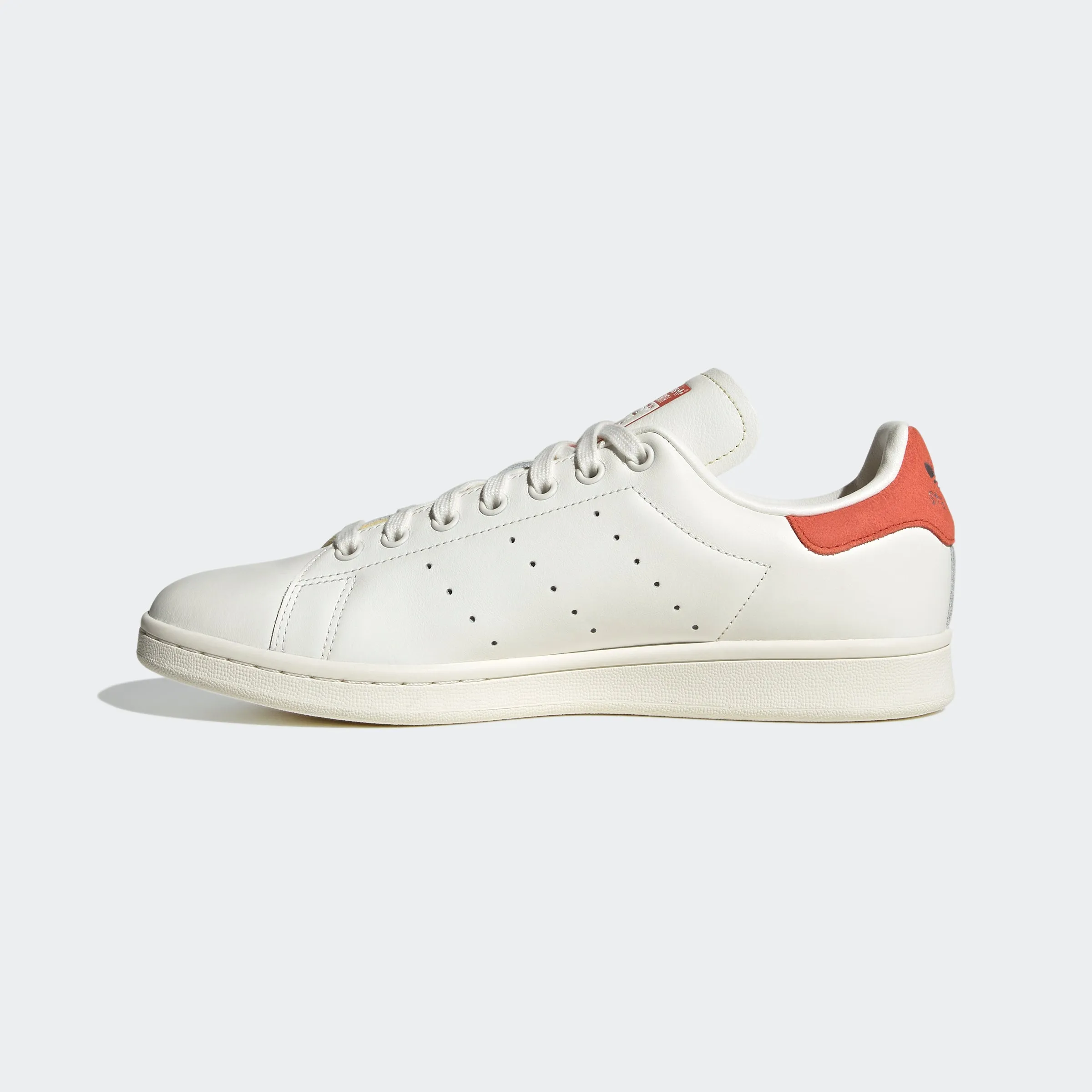 Men's adidas Originals Stan Smith Shoes White Preloved Red