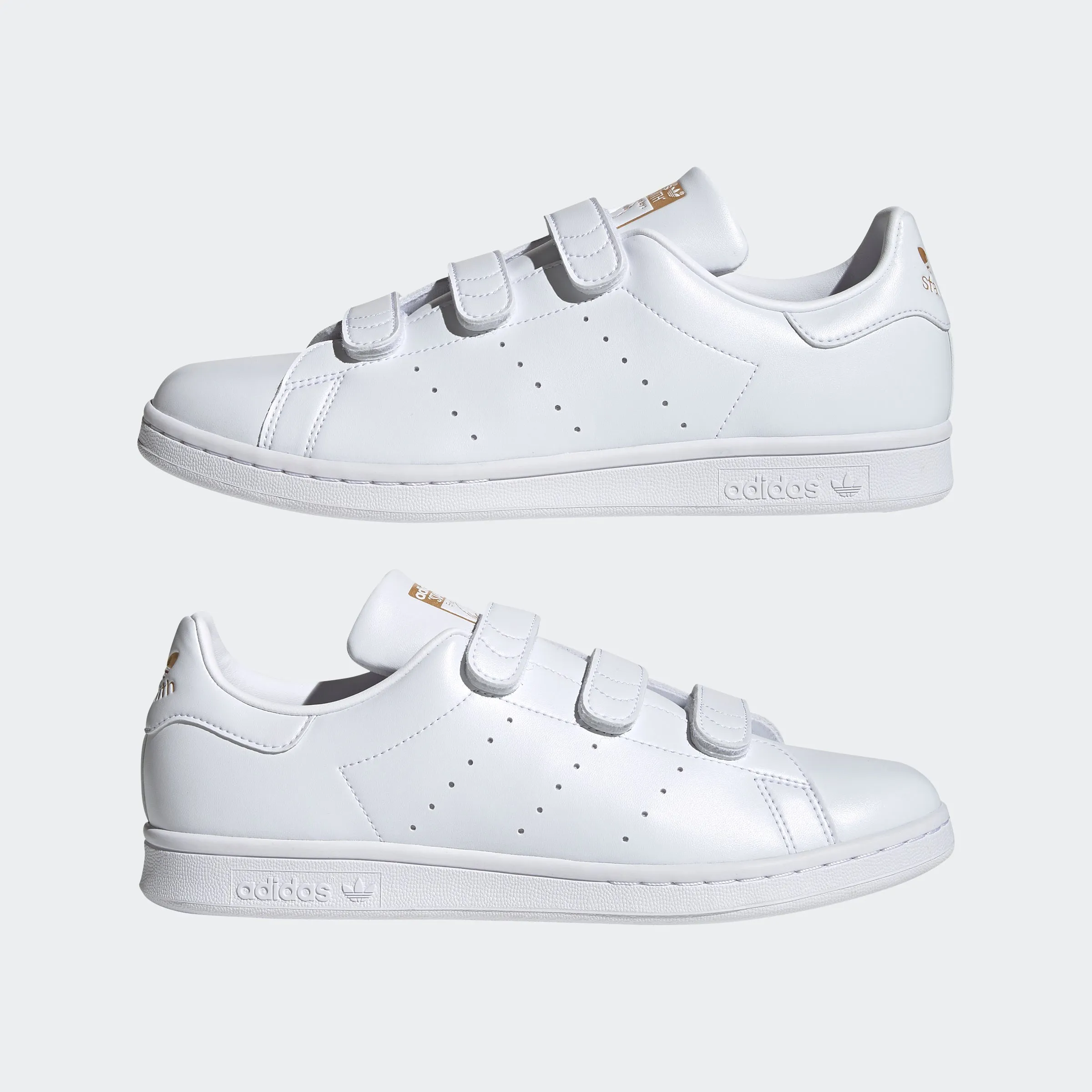 Men's adidas Originals Stan Smith Velcro Shoes White