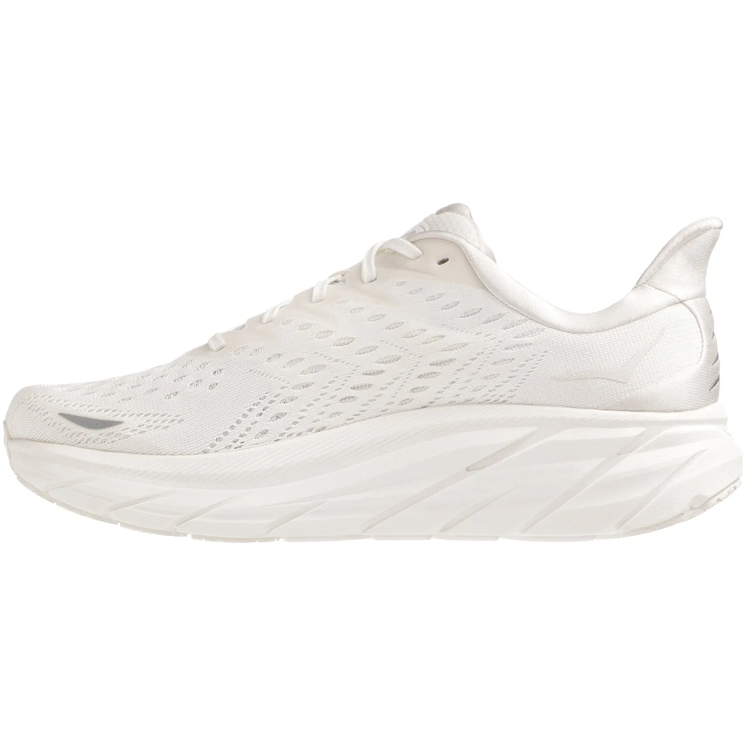 Men's Hoka Clifton 8 White/White Mesh