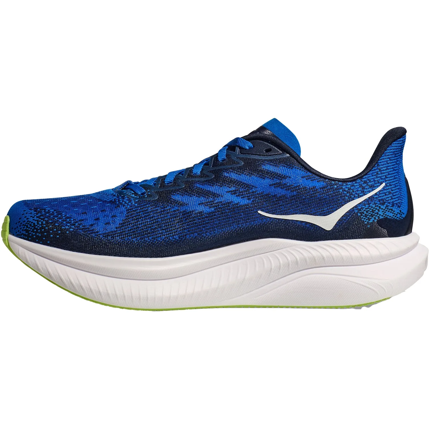 Men's Hoka Mach 6 Electric Cobalt/Varsity Navy Synthetic