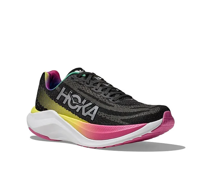 Mens Hoka Mach X in Black/Multi