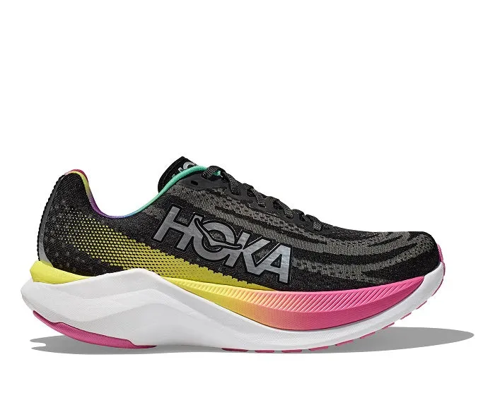 Mens Hoka Mach X in Black/Multi